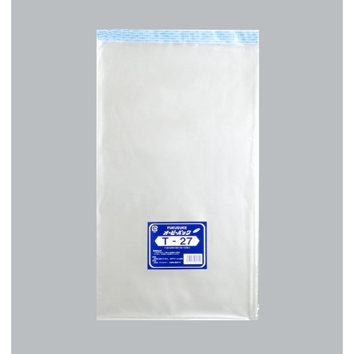 テープ有 OPP袋 オーピーパックC T-27 100枚入 福助工業