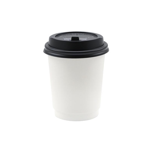 紙コップ 断熱二重ホワイト紙コップ8-80 モデリーノ
