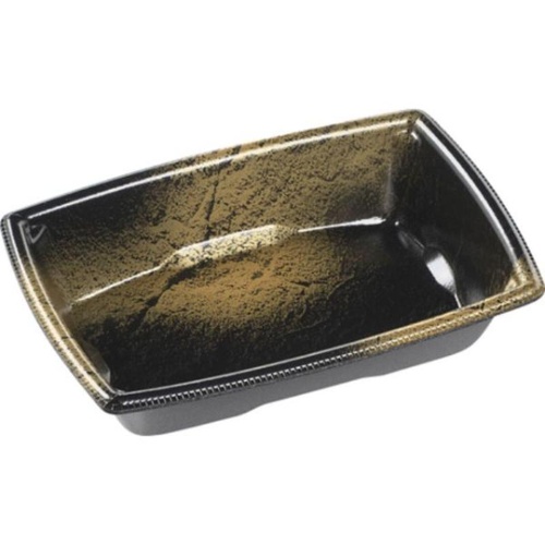 軽食容器 角盛鉢16-11(35)本体 エコ 渋み金 エフピコ