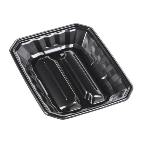 発泡トレー メガプレート20-26(37) エコ 黒 エフピコ