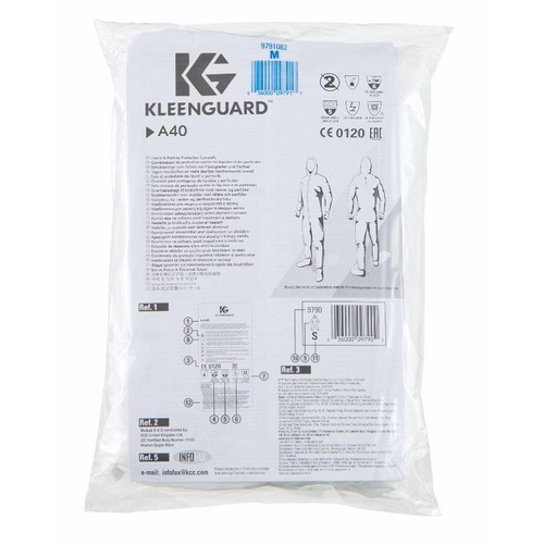 使い捨てエプロン クリーンガードA40ツナギ服Mサイズ 日本製紙クレシア