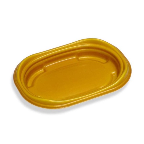 軽食容器 D’sプラスinDR23-16 黄 デンカポリマー