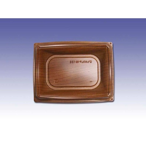 惣菜容器 D’sカフェP18-13S BW デンカポリマー