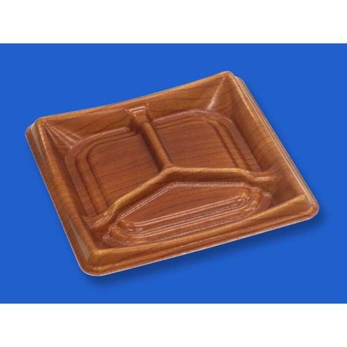 軽食容器 D’sプラスP20-20-3 BW デンカポリマー