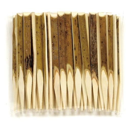 爪楊枝 黒文字楊枝 9cm 100本入 萬洋