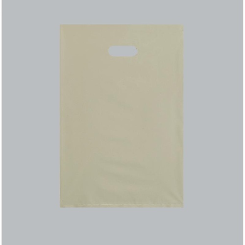 ポリ手提げ LDアームバッグ ベージュ(小) 福助工業