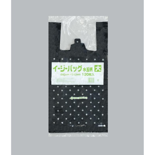 レジ袋 イージーバッグ 水玉柄(大) 福助工業