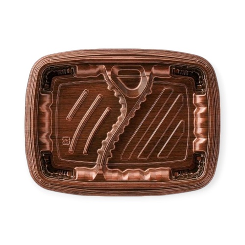 弁当容器 MSDレイア24-18-4 Mオーク エフピコ