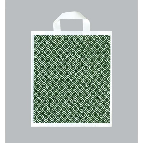 ポリ手提袋 カルチャーバッグ しぼり柄・草 小 福助工業