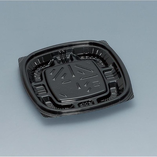 惣菜容器 プリモ11-11H 黒 福助工業