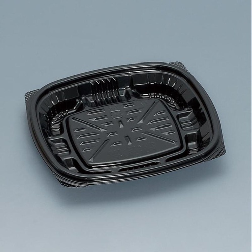 惣菜容器 プリモ12-11DH 黒 福助工業