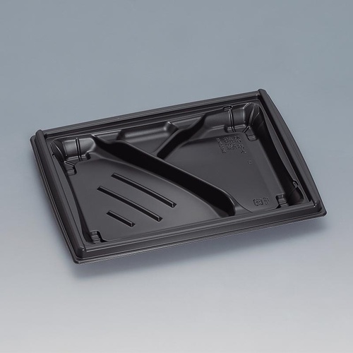弁当容器 箱膳23-18-4H 黒 福助工業