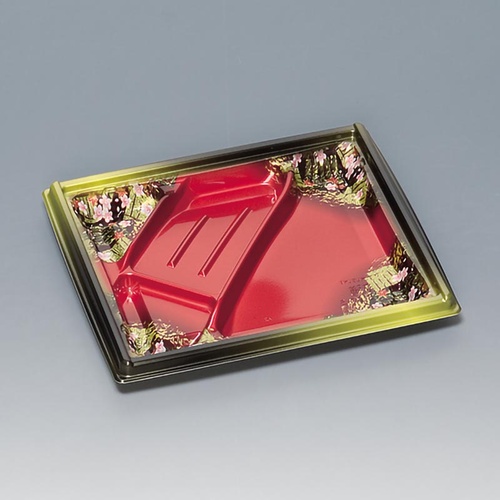 弁当容器 箱膳23-20-3H 優美 福助工業