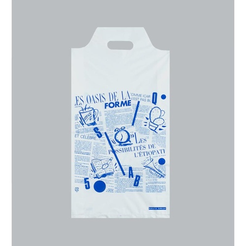 ポリ手提げ モードバッグ グットモーニング 小(E) 福助工業