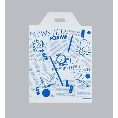 ポリ手提げ モードバッグ グットモーニング 中(E) 福助工業