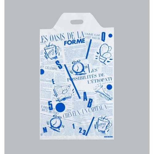 ポリ手提げ モードバッグ グットモーニング 特中(E) 福助工業