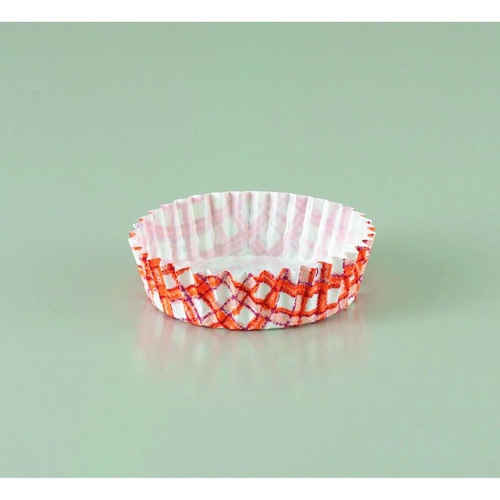 ベーキングカップ デザインペット チェック柄 75φ×25H 伊藤景パック産業