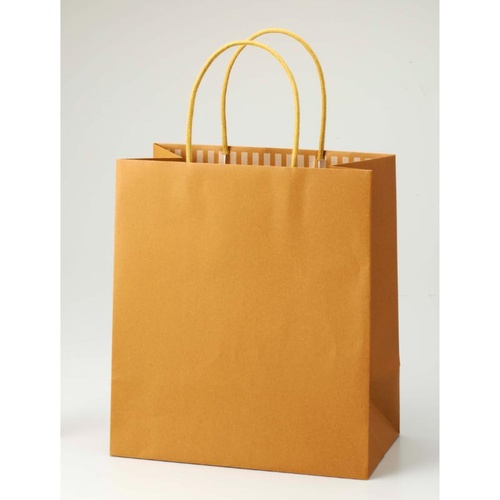 紙手提袋 ST カラーズ マスタード パックタケヤマ