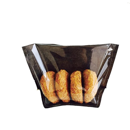 惣菜袋 KBカラフルデリ1 200×160 黒 コバヤシ