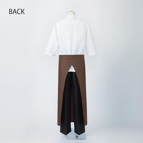 ロングエプロン ロングエプロン ブラウン F 住商モンブラン