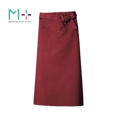 ロングエプロン ロングエプロン ワイン F 住商モンブラン