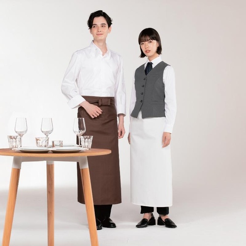 ロングエプロン ロングエプロン ワイン F 住商モンブラン