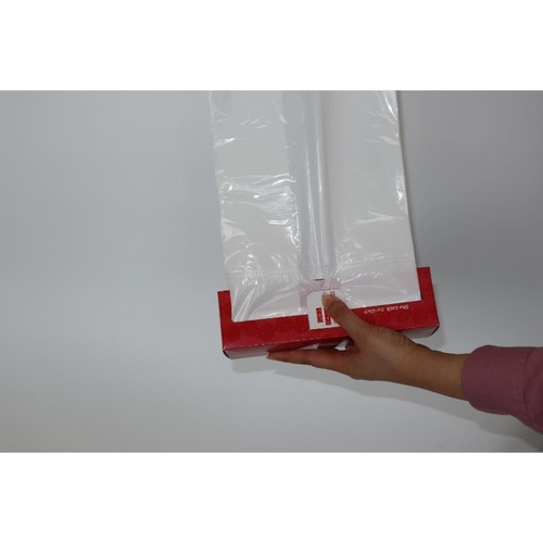 LDゴミ袋 Shu-Lock 赤ドット 50枚入ロールタイプ 中本アドバンストフィルム