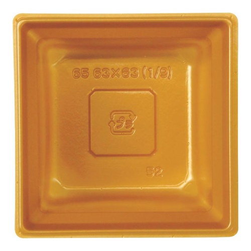 H65109G 冷凍レンジカップ 6.5寸用 1/9 金 アヅミ産業