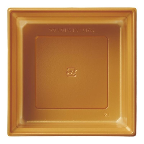 H70104G 冷凍レンジカップ 7.0寸用 1/4 金 アヅミ産業