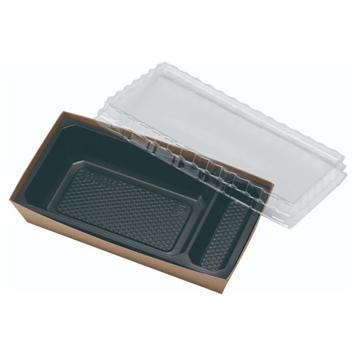 弁当容器 NON折 本体205-105 未晒 アヅミ産業