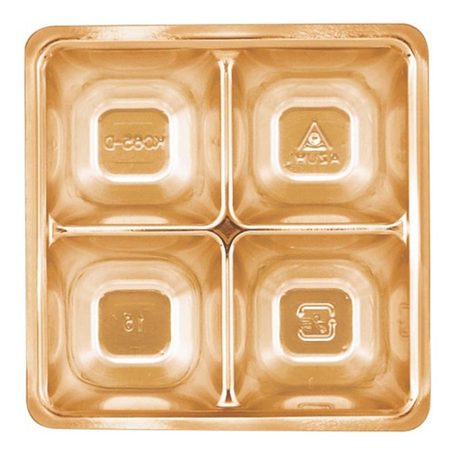 KC65-D KCカップ 四ツ仕切(87-87) 金 アヅミ産業