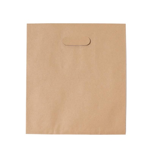紙手提袋 エフグリップ 2730 茶無地 パックタケヤマ