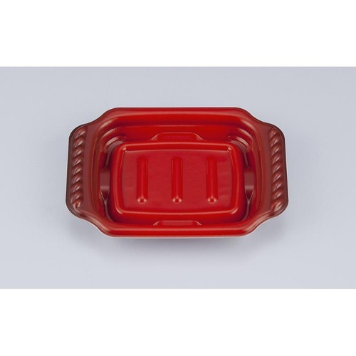 軽食容器 TNプレト15-11 セルモ赤本体 シーピー化成