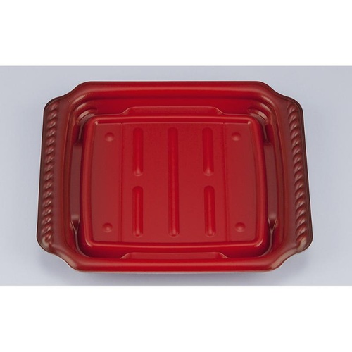 軽食容器 TNプレト20-17 セルモ赤本体 シーピー化成