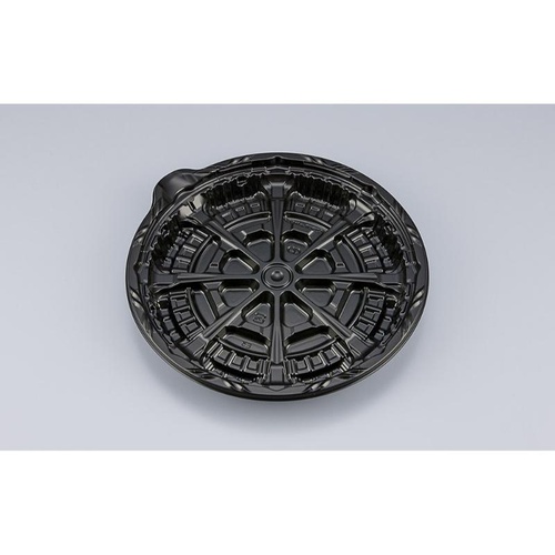 ピザ容器 CZラプレピザ7 BS黒本体 シーピー化成