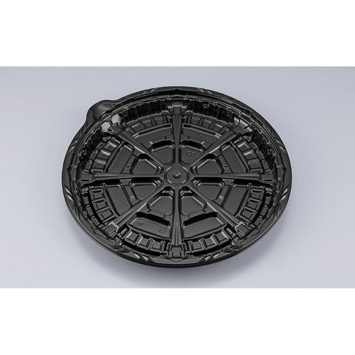 ピザ容器 CZラプレピザ9 BS黒 本体 シーピー化成