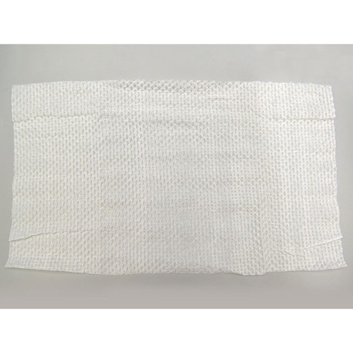 紙おしぼり 新紙エンボスおしぼり 白 丸型 乳白 DNコーポレーション