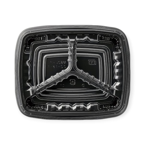 弁当容器 MSDレイア22-18-1 黒 エフピコ