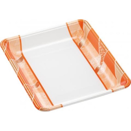 発泡トレー FLB-A22-30 鮮彩オレンジ エフピコ