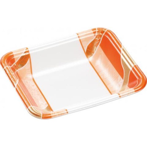 発泡トレー FLB-V12-30 鮮彩オレンジ エフピコ