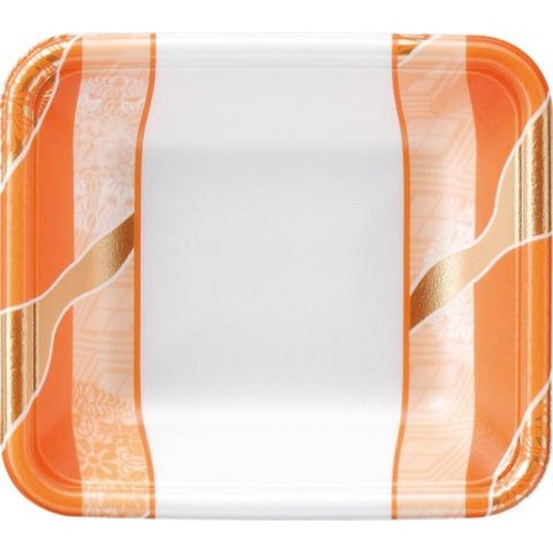 発泡トレー FLB-V13-30 鮮彩オレンジ エフピコ