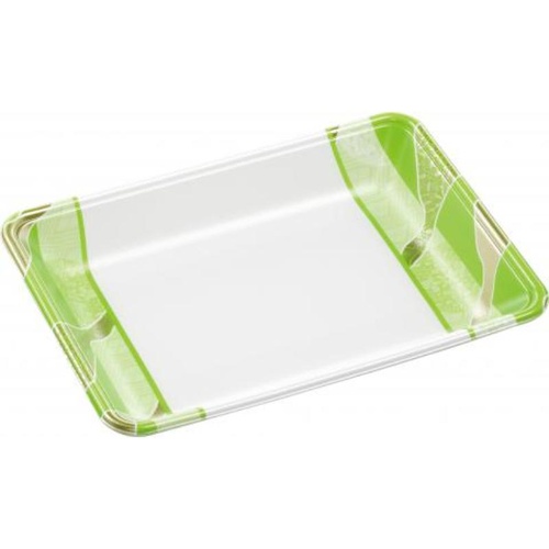 発泡トレー FLB-Y18-33 鮮彩緑 エフピコ