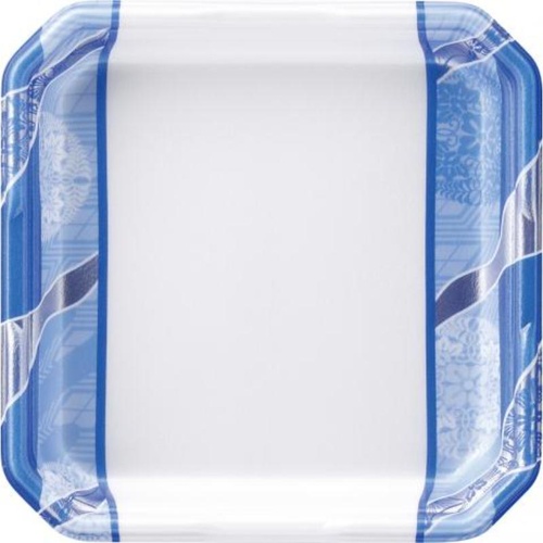 発泡トレー しゃぶしゃぶ1人浅(V) 鮮彩青 エフピコ