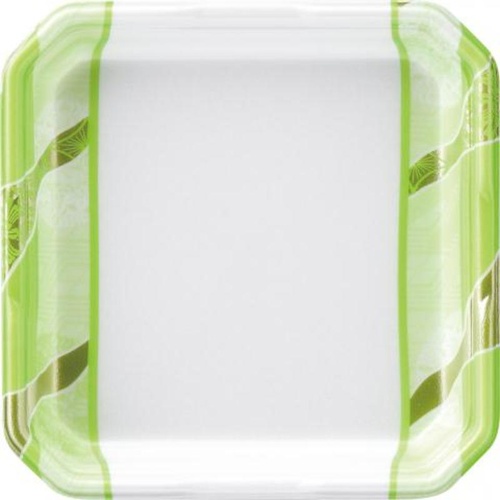 発泡トレー しゃぶしゃぶ1人浅(V) 鮮彩緑 エフピコ