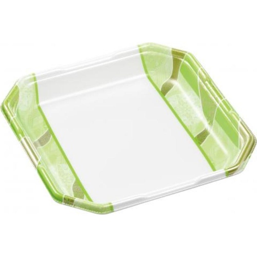 発泡トレー しゃぶしゃぶ2人浅LS 鮮彩緑 エフピコ