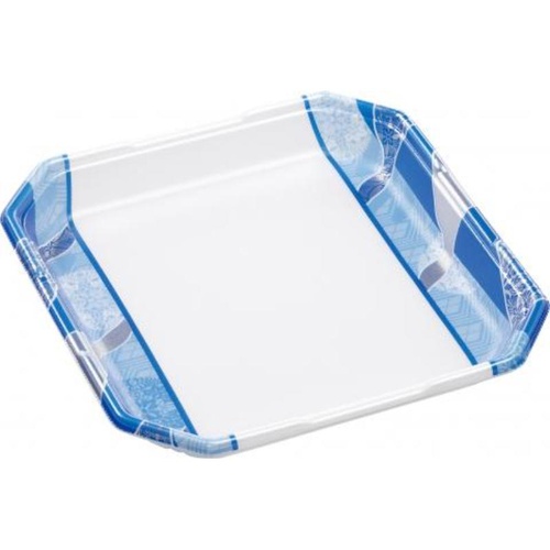 発泡トレー しゃぶしゃぶ3人浅LS 鮮彩青 エフピコ