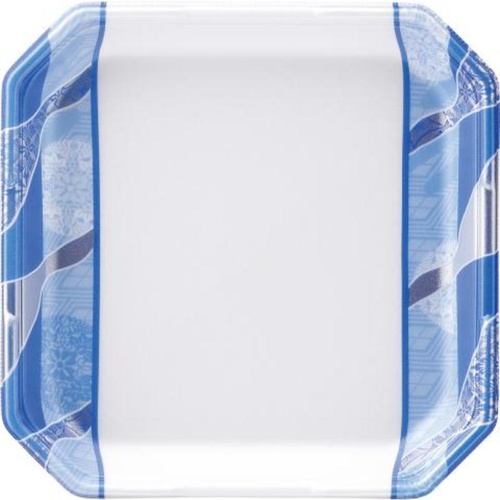 発泡トレー しゃぶしゃぶ3人浅LS 鮮彩青 エフピコ