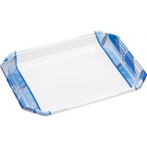 発泡トレー しゃぶしゃぶ4人浅LS 鮮彩青 エフピコ