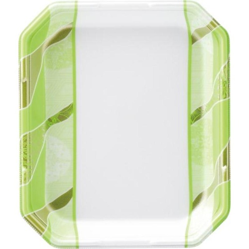 発泡トレー しゃぶしゃぶ長2.5人浅LS 鮮彩緑 エフピコ