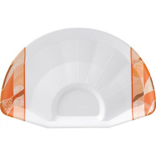 発泡トレー センスR-2F 鮮彩オレンジ エフピコ